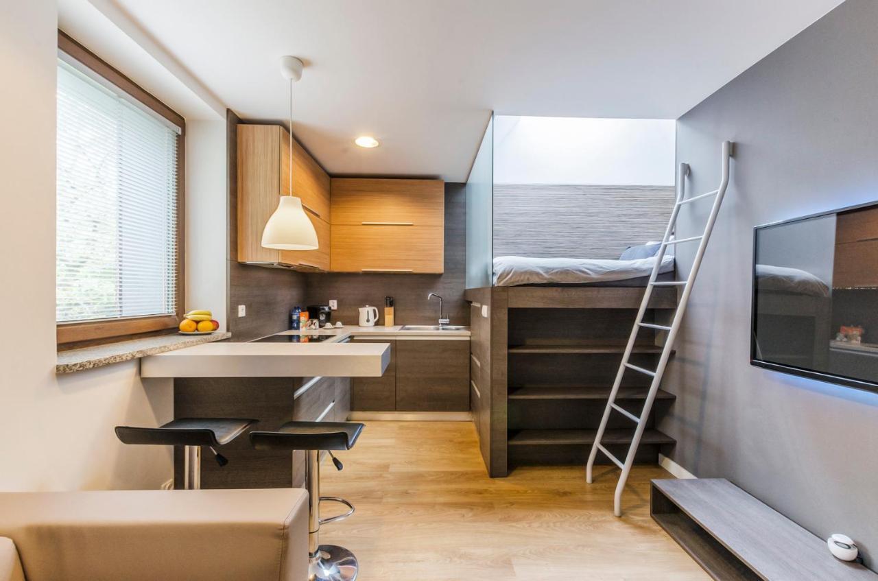 Lupoapartments Kosynierow Klimatyzacja Dostep Na Kod Łódź Eksteriør billede